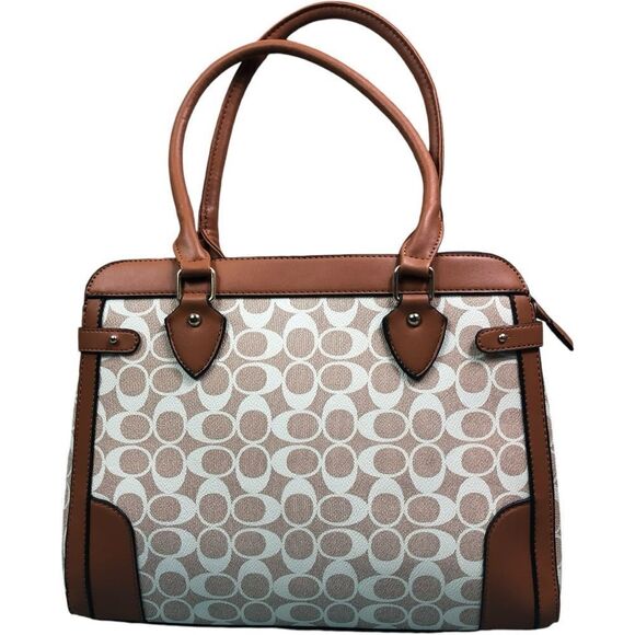 Designer Inspired Satchel Shoulder Large Bag - Picture 1 of 9